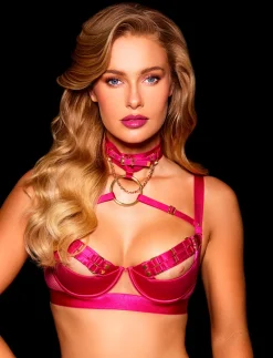 Jasmin Hot Pink Bra