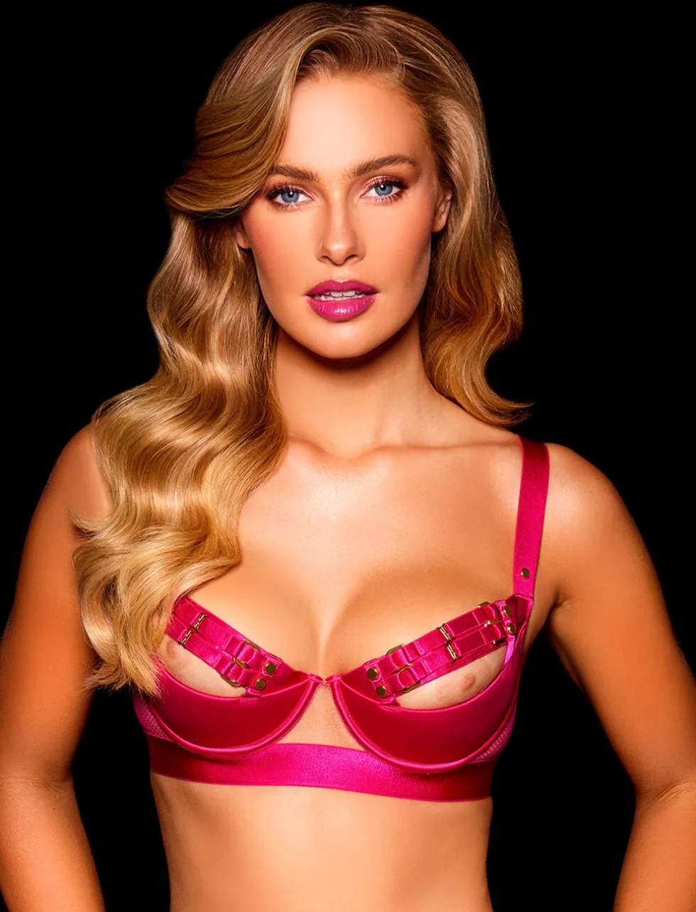 Jasmin Hot Pink Bra
