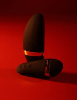 Perla Black Vibrating Thong