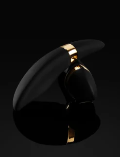 Perla Black Vibrating Thong