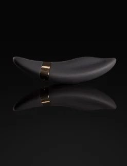 Perla Black Vibrating Thong