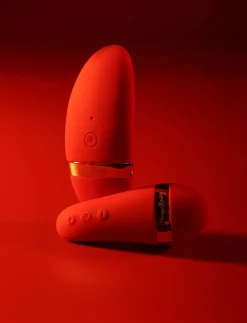 Perla Red Vibrating Thong
