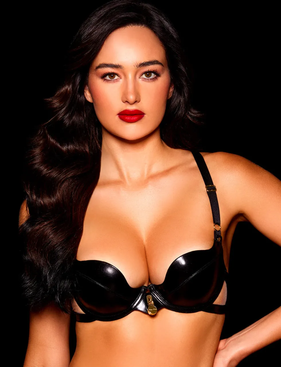 Rebel Black Bra