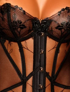 Whitney Black Corset